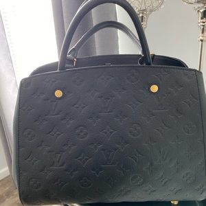 Louis Vuitton Empreinte Montaigne MM black